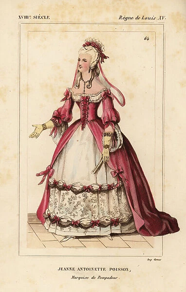 Jeanne Antoinette Poisson, Madame de Pompadour 1721-1764