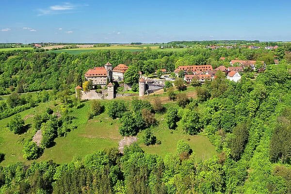Stetten Castle, Kunzelsau, Hohenlohe, Baden-Wurttemberg, Germany
