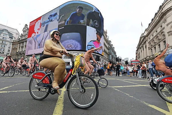 World Naked Bike Ride 2018, London