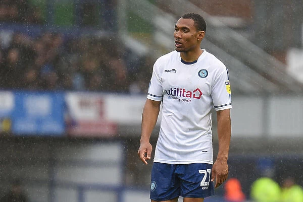 Darius Charles of Wycombe Wanderers Faces Off Against Portsmouth, September 22, 2018