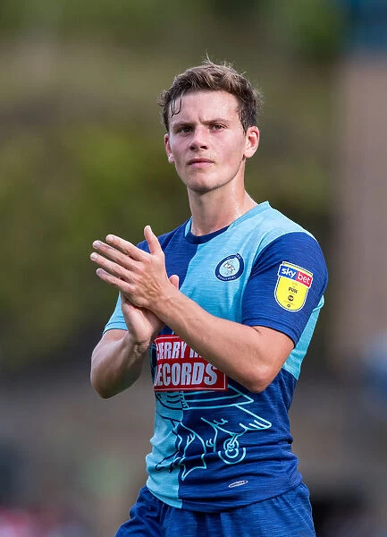 Dominic Gape vs Oxford United: Intense Moment from Wycombe Wanderers 18 / 19 Season