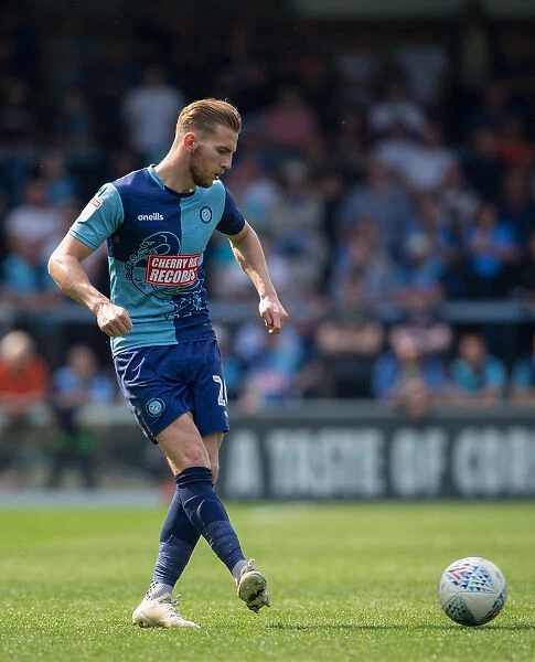 Intense Rivalry: Wycombe Wanderers Jason McCarthy Goes Head-to-Head Against Walsall, April 2019