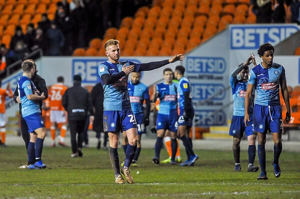 Jason McCarthy in Action: Wycombe Wanderers vs. Blackpool, Sky Bet League 1 (2019)