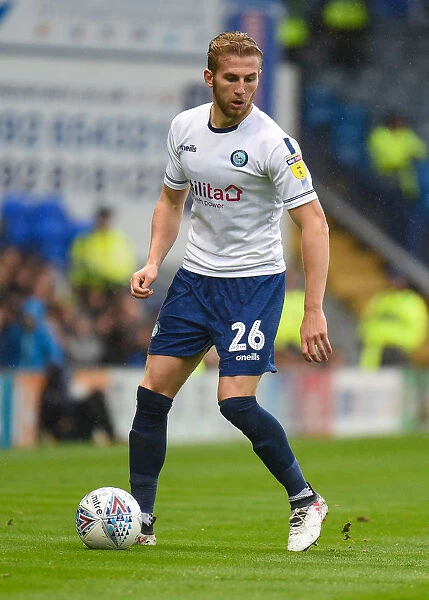 Jason McCarthy of Wycombe Wanderers Faces Off Against Portsmouth, September 22, 2018