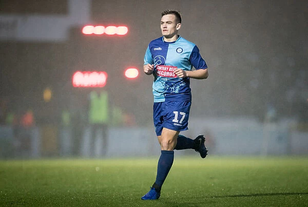 Luke Bolton (on loan from Manchester City) of Wycombe Wanderers during the Sky Bet League 1 match between Wycombe