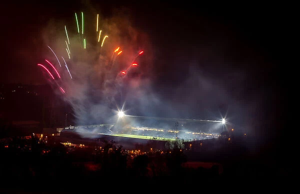 New Year's Eve Fireworks Spectacle at Wycombe Wanderers Adams Park (2020)