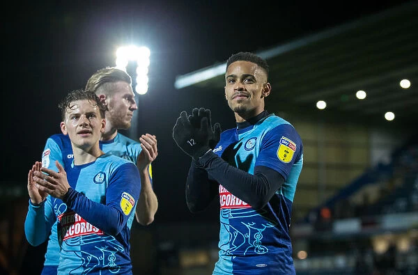 Paris Cowan-Hall's Euphoric Moment: Wycombe Wanderers Full-Time Victory over Doncaster Rovers (January 12, 2019)