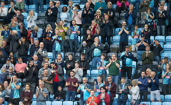 Wycombe fans at Coventry