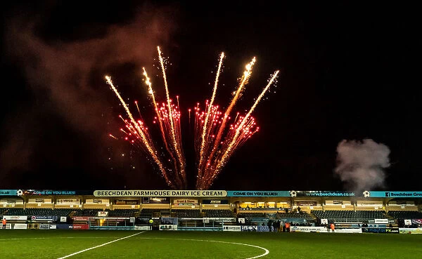 Wycombe Wanderers Football Club: A Grand New Year's Eve Fireworks Spectacle at Adams Park (01 / 01 / 20)