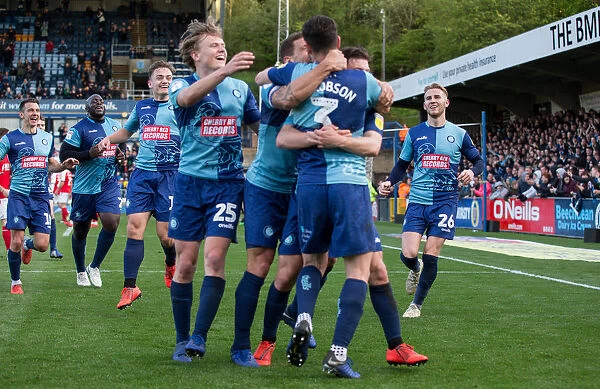 Wycombe Wanderers: Unforgettable Triumph Over Fleetwood Town (2018 / 19) - Celebration Photos, 04 / 05 / 19