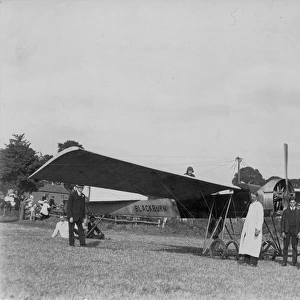 B C Hucks at Taunton with the Mercury II two-seater