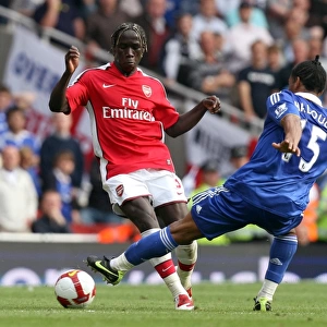 Arsenal vs. Chelsea Rivalry: Sagna vs. Malouda in a 1:4 Loss at Emirates Stadium, Barclays Premier League, 10/5/09