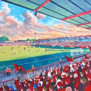 Dean Court Stadium Fine Art - AFC Bournemouth