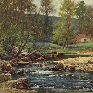 Springtime on the Wyre, Dolphinholme, 1906 (oil on canvas)