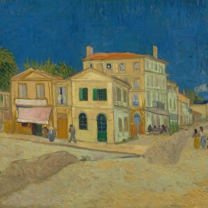 The Yellow House, 1888 (oil on canvas)