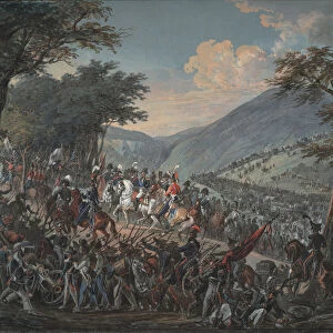Emperor Alexander I and his entourage passed through the Vosges mountains in July 1815, 1825