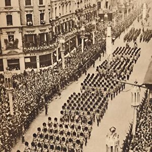 The Guards in Oxford Street, May 12 1937