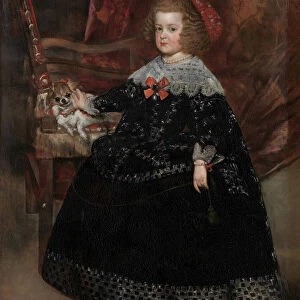 Maria Teresa (1638-1683), Infanta of Spain, ca. 1645. Creator: Juan Battista Martinez del Mazo