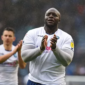 Adebayo Akinfenwa of Wycombe Wanderers Faces Off Against Portsmouth, September 22, 2018