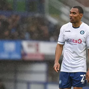 Darius Charles of Wycombe Wanderers Faces Off Against Portsmouth, September 22, 2018