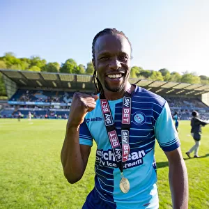 Football: Wycombe Wanderers Celebrate Promotion to League 2 Championship with Marcus Bean (Stevenage), May 2018