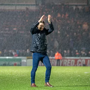 Gareth Ainsworth: Wycombe Wanderers Manager's Euphoric Full-Time Moment vs Plymouth Argyle (26/01/2019)