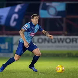 Intense Focus: Adam El-Abd of Wycombe Wanderers in Action Against Accrington, November 2018