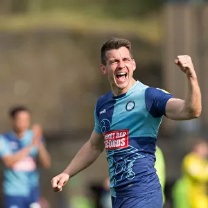 Matt Bloomfield of Wycombe Wanderers in Action Against Walsall, 22/04/19