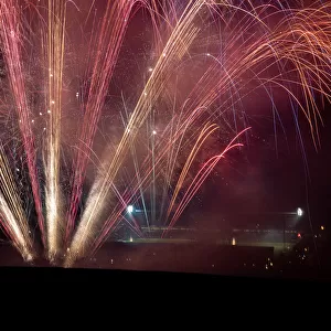 New Year's Eve Fireworks at Adams Park: Wycombe Wanderers Football Club's Grand Spectacle (01/01/20)