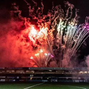 New Year's Eve Fireworks Spectacle at Adams Park, Wycombe Wanderers Football Club (January 1, 2020)
