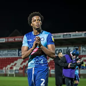 Sido Jombati: Wycombe Wanderers Defender in Action Against Accrington, 11/27/18