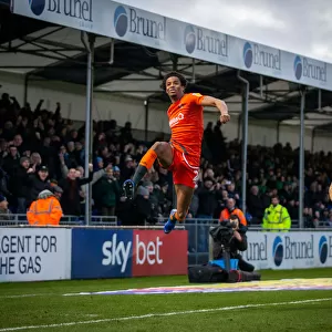 Sido Jombati's Thrilling Goal Celebration: Wycombe Wanderers vs. Bristol Rovers, Sky Bet League 1 (19/01/2019)