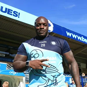 Wycombe Wanderers Adebayo Akinfenwa Faces Off Against Southend United, September 29, 2018