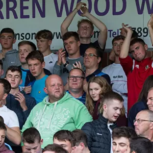 Wycombe Wanderers Fans in Full Swing: The Passionate Battle Against Oxford United (September 15, 2018)