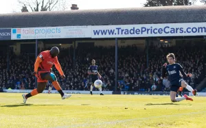 Adebayo Akinfenwa scores
